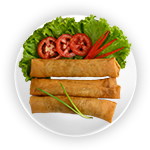 Beef Vegetable Spring Rolls 